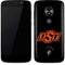 Oklahoma State University OSU on Black Moto E5 Play Skin